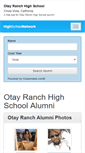 Mobile Screenshot of otayranchhighschool.org